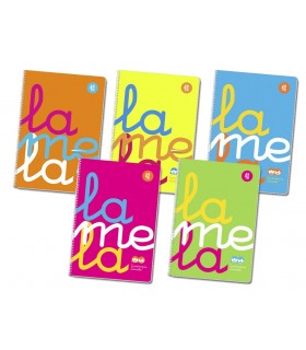 CUADERNO PP LAMELA 4. 80H C.4MM