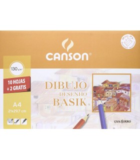 LÁMINAS DE DIBUJO A4 10H