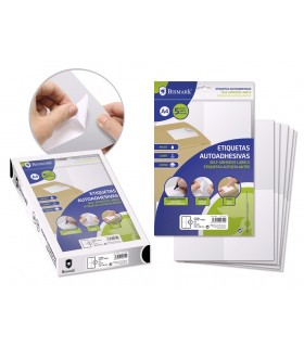 ETIQUETAS ADHESIVAS IMPRESORA 105X148 5 HOJAS