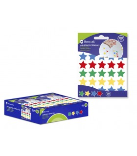 GOMETS ADHESIVOS ESTRELLAS 30UDS X 6 HOJAS