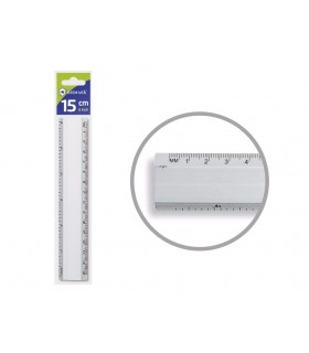 REGLA DE ALUMINIO 15CM