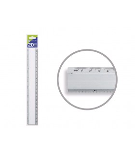 REGLA DE ALUMINIO 20CM