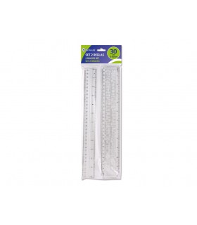SET 2 REGLAS 30CM