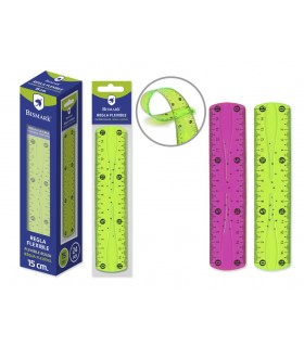 REGLA PVC FLEXIBLE 15CM