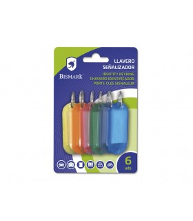 LLAVERO SEÑALIZADOR 6 UNIDADES