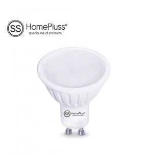 Lámpara Dicroica plástico LED SMD 6W 230V GU10