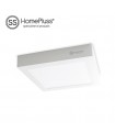 Downlight LED superficie cuadrado aro blanco 18W