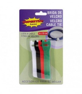BRIDAS VELCRO 2 X15CM 4UDS