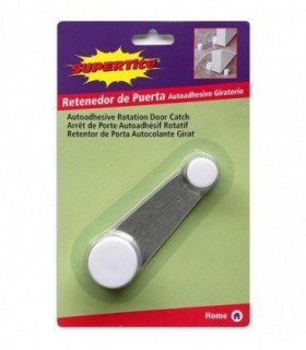 RETENEDOR PUERTA ADH GIRATORIO BLANCO