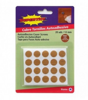 CUBRE TORNILLOS. COLOR ROBLE