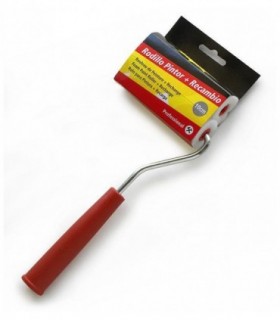 RODILLO PINTOR ESPUMA 10 CM + RECAMBIO