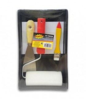 SET P. BAND+ROD.ESPUM 12CM+PINCEL+ESPATU