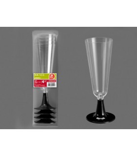S/4 COPA CAVA PIE NEGRO 150 CC