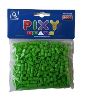 Pixy Hama beads, Verde, 500uds áprox