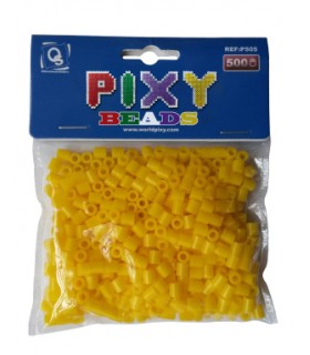 Pixy Hama Beads, Amarillo, 500 áprox