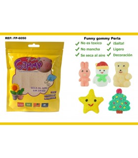 Perlas flexibles, Carne, Funny gommy