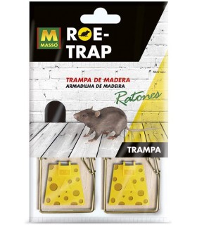Roe-Trap Trampa de madera para ratones