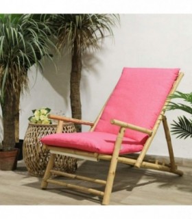 Cojines para Sillas de Terraza (Fucsia)