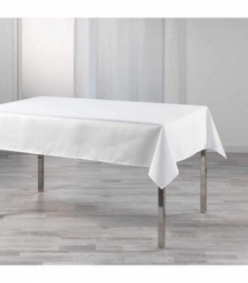 Mantel Antimanchas Rectangular de Mesa (Blanco)
