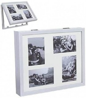 Tapa de Contador de Luz Diseño Multi fotos(Blanco)