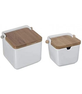 Salero y Azucarero de cocina "Blanco"