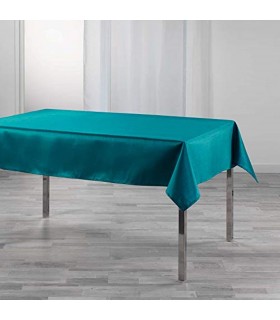 TIENDA EURASIA® Mantel Antimanchas Rectangular de Mesa - 150 x 240 cm - Fabricado en 100% Polyester - Lavable a 30°C
