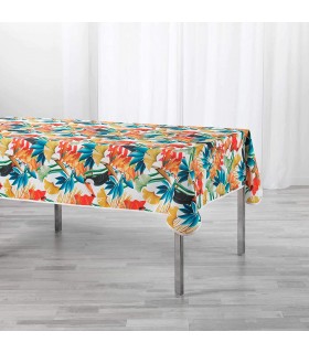 Manteles Antimanchas - Diseños Tropicales Originales - Mantel Rectangular 150 x 240 cm - 100% Polyester Lavable