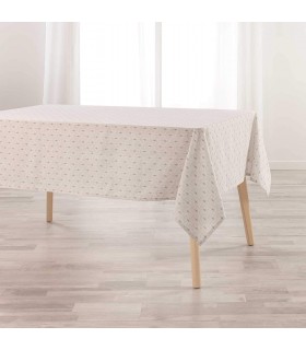 Mantel Antimanchas 100% Algodón - Mantel Estampado Rectangular 140 x 240 cm
