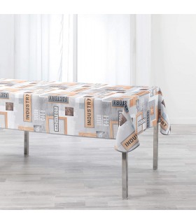 Mantel Antimanchas - Mantel Rectangular de Mesa 150 x 240 cm - Diseños Vintage Modernos - Fabricado en 100% Poly