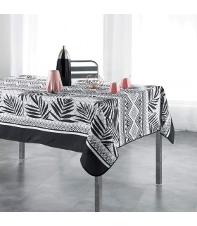 Mantel Antimanchas - Mantel Rectangular de Mesa 150 x 240 cm - Diseños Vintage Modernos - Fabricado en 100% Poly