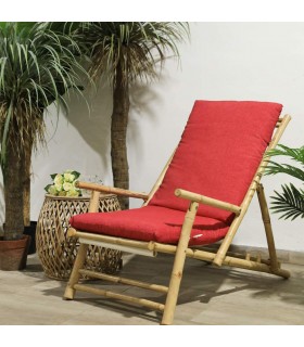 Cojines para Sillas de Terraza - Cojín Acolchado Relleno de Fibra - Medidas 120 x 50 x 10 cm