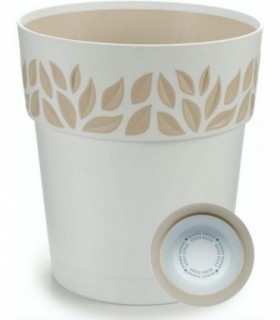 Maceta de Plástico (Blanco, 20 cm)