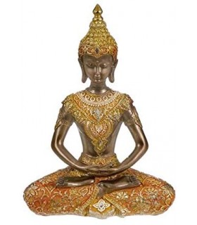 Figura Decorativa de Buda - Budas Decorativos en Resina - Decoración de Hogar