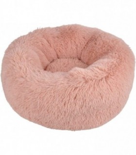 Cama para Gatos de Felpa Fabricado en Poliester (Ø 55 x h 25 cm Rosa)