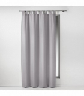Cortinas de Salon de Terciopelo 140 x 260 cm 1 Unidad Colores Lisos Modernos (1600516 Gris)