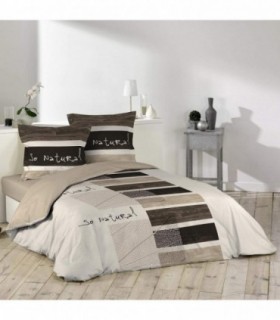 Funda Nordica 3 Piezas 100% Algodon 42 Hilos 240 x 220 cm Ideal para Camas de 135/150 cm (1640448)