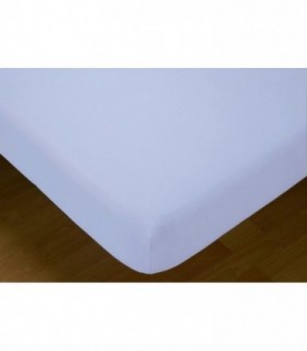 Sabanas Bajeras Ajustables (Azul Claro - C2, Cama 105 - 105x200+30cm)