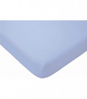 Sabanas Bajeras Ajustables (Azul Claro - C2, Cama 150 - 150x200+30cm)