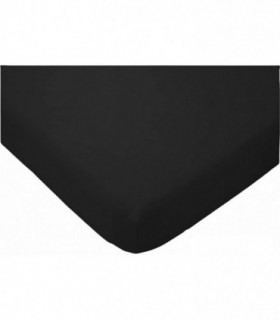 Sabanas Bajeras Ajustables (Negro - C9, Cama 150 - 150x200+30cm)