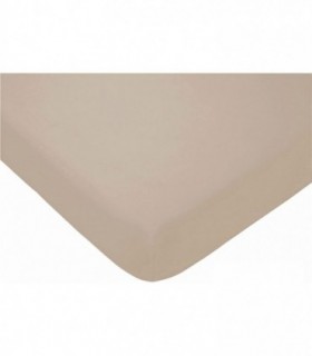 Sabanas Bajeras Ajustables (Taupe - C1, Cama 135 - 135x200+30cm)