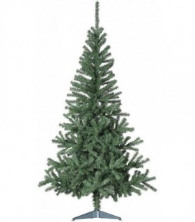 Árbol de Navidad Artificiales - Soporte de Pie de Plástico  (Verde, 150 CM)