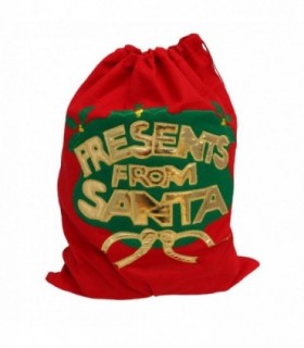 SACO REGALOS SANTA 50X65CM