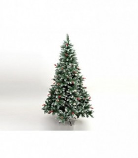 ÁRBOL NAVIDAD PUNTAS NEVADAS 150CM 362 P