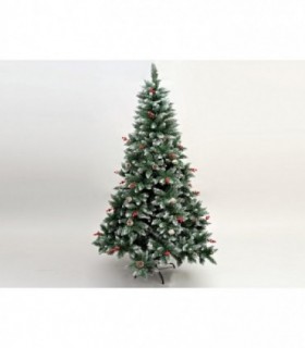 ÁRBOL NAVIDAD PUNTAS NEVADAS 210CM 1014P