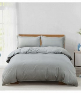 Juego 4 Piezas Funda Nordica Cama 135  (Gris, Cama 135 / 210x220 cm)