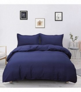 Juego 4 Piezas Funda Nordica Cama 150  (Azul, Cama 150 / 230x250 cm)