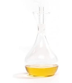 Aceitera de Cristal Diseño Original Sistema Antigoteo 380 ml