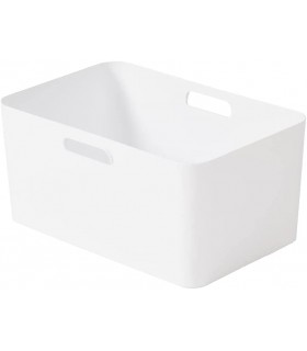 Cajas de Almacenaje con Asas (Blanco, 1 Caja)