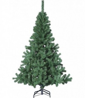 Arbol Navidad de Plastico Color Verde Frondosos (180 cm, Verde)