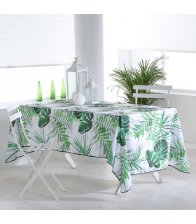 Manteles Antimanchas - Diseños Tropicales Originales - Mantel Rectangular 150 x 240 cm - 100% Polyester Lavable